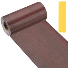 4.7x33' Self-Adhesive Wood Grain Repair Tape with Scraper, Red Oak