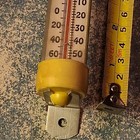 Vintage Advertisement Thermometer Central Trust Banking Owl Logo Made In USA — photo 4