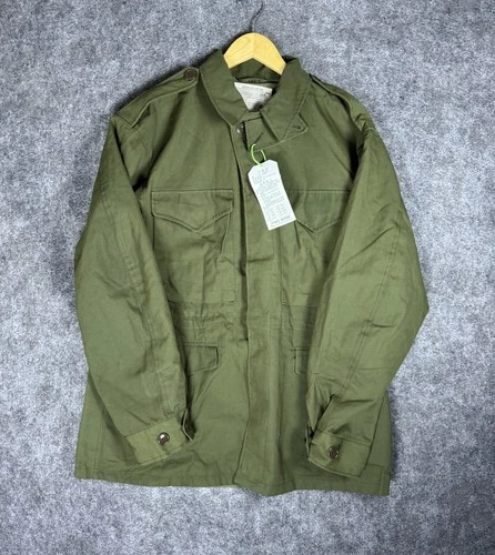 Vintage M-43 M-1943 Field Jacket Size 40R 1940s Military US Army WW2 Combat 107
