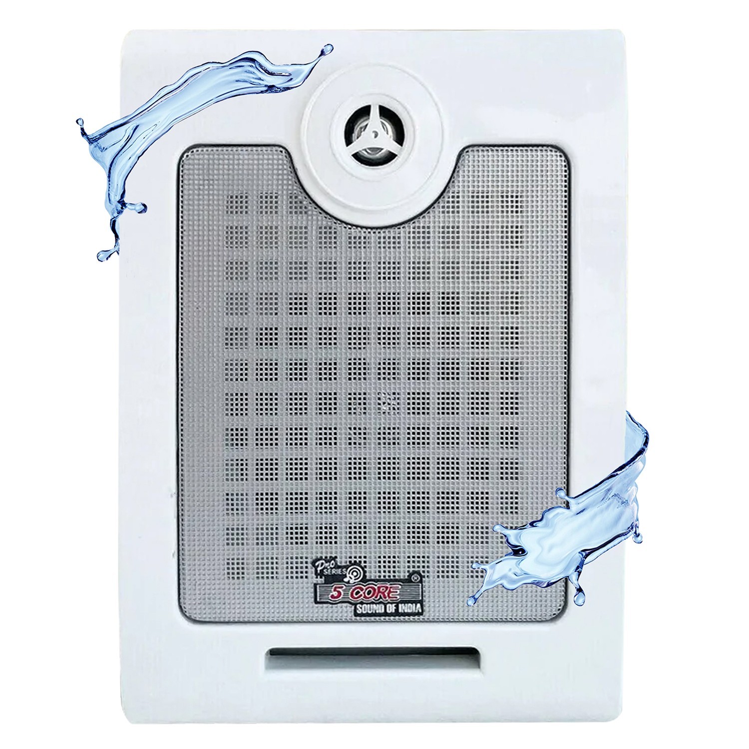 5Core Outdoor Speakers Stereo In Wall 500W Peak Passive Home