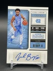 2018 Panini Contenders #104 Joel Berry II College Ticket Auto Champion Tar Heels
