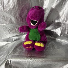 Vintage Original Dakin Barney the Dinosaur Plush 13  Lyons group 1992 Back Yard