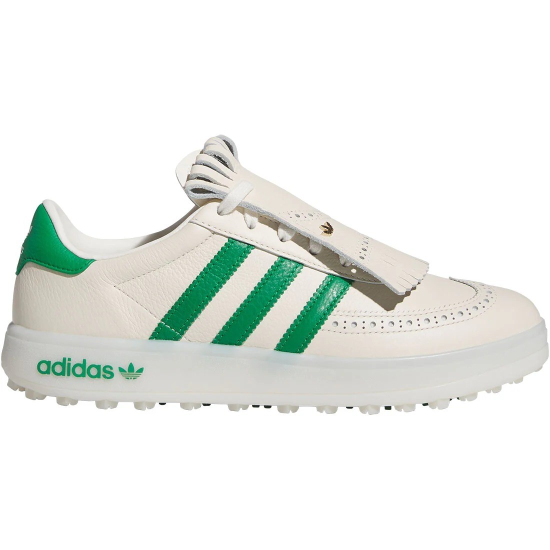 Adidas Coursecup Spikeless Golf Shoes [IH8436] White/Green  display picture 2