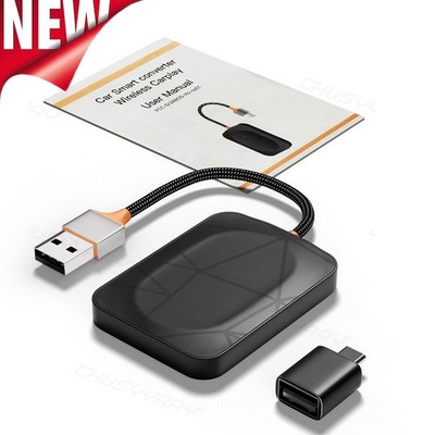 Wireless CarPlay Adapter USB Dongle For Chevy Tahoe Sport utility 5.3L 2016-2024