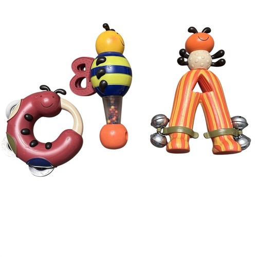 Bee Bop Band B. Toys Musical Instruments Replacement Parts For Kids Drum Set Lot