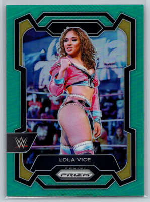 Lola Vice 2024 Panini Prizm WWE Teal Prizm /49 #187 NXT