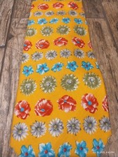 Gap Premium Authentic Necktie Made In USA 100% Silk Floral Yellow56”x4”