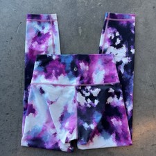 Vintage Y2K Lululemon High Rise Tie-Dye Athleisure High Times Leggings Women's 6