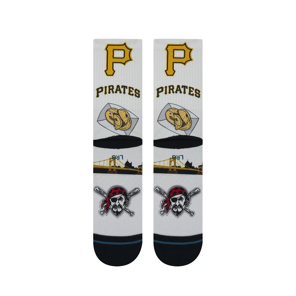 Stance MLB Local Crew Socks - Pittsburgh Pirates - Image 3 of 3