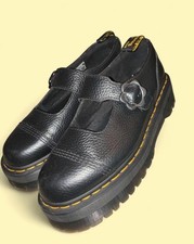 Dr martens Addina flower buckle platform shoe Women US Size 9