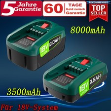 Batteria agli ioni di litio 8000 mAh per Bosch 18 V PBA PSB PSR batteria di ricambio aspirapolvere sistema 18 V