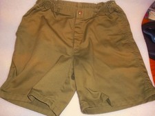 50 OFF SALE Cotton Boy Scouts /America Official Uniform Shorts Waist 32 Green