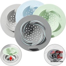 Li Zhao 4 Pack Sink Drain Strainer Set   Vortex-Flow Vortex Sink Filter