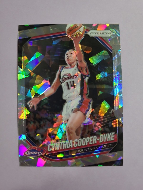 Cynthia Cooper-Dyke 2025 Panini Prizm Cracked Ice WNBA Basketball Card #71 K3981