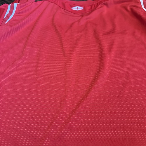 England Football Shirt Red Away Kit Umbro Long Sleeved 2004/06 XL - Picture 9 of 9