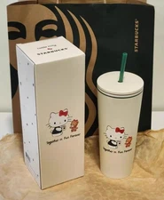 2025 Starbucks Hello Kitty 50th Anniversary Cup 16Oz Gift NEW