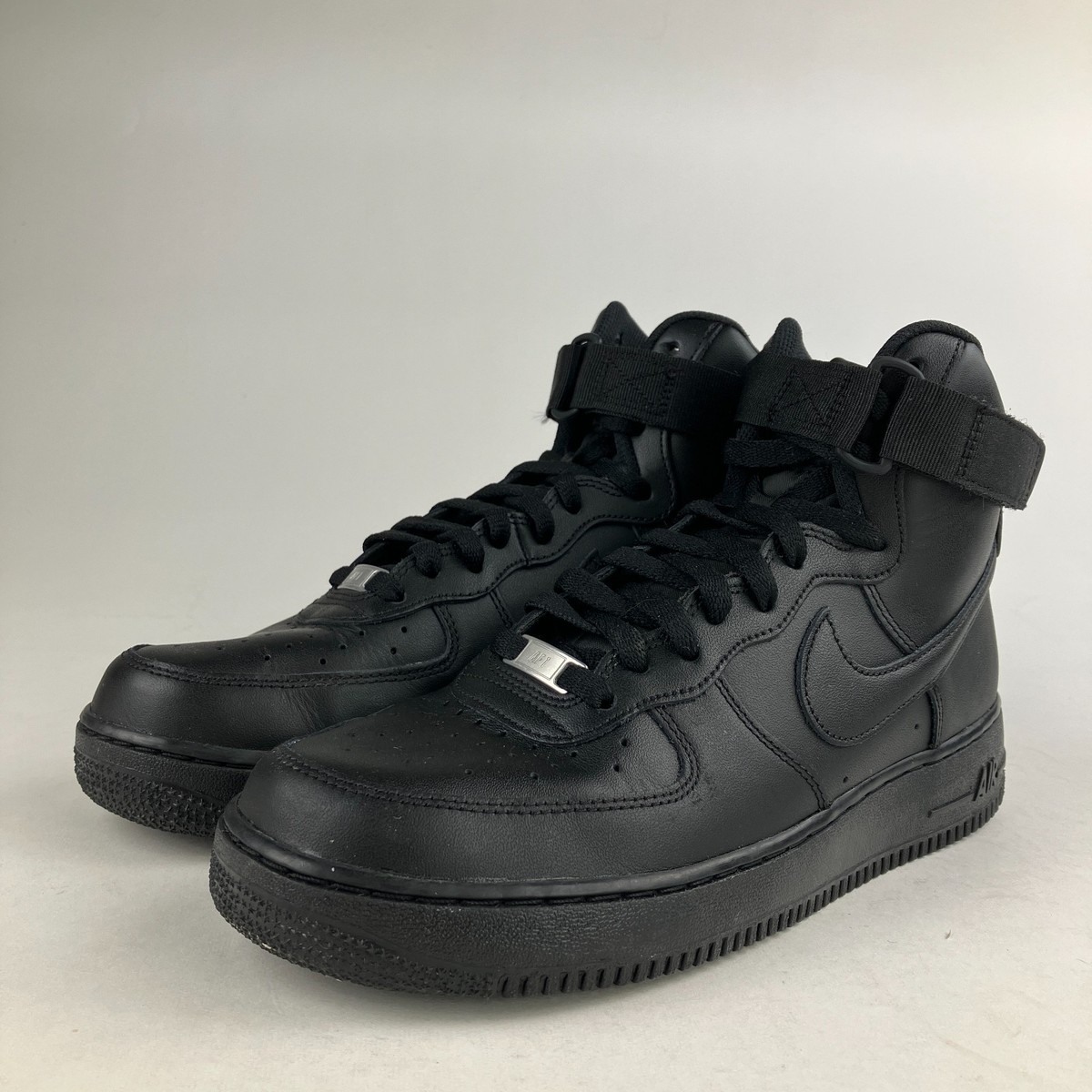 Worn Once* Nike Air Force 1 '07 High Black CW2290-001 Men's Size