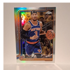 Topps Chrome 2025-26 Josh Hart New York Knicks #160 Refractor Hologram