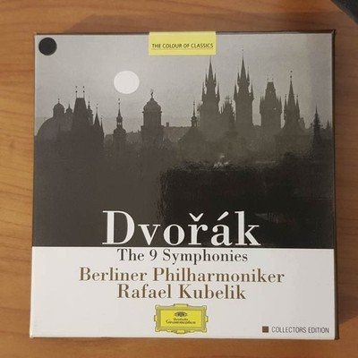 RAFAEL KUBELIK dvorak the 9 symphonies BOX SLIP EX/EX (6CD, Klassik, DG)