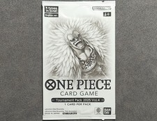 One Piece Tournament Pack 2025 Vol. 4 - One Piece Card Game Sealed Promo