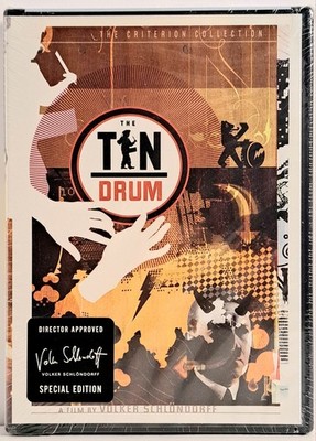 The Tin Drum (1979) German w/ Eng Subs ~ New Sealed Criterion Dvd (2-Disc Set)