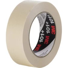 3M 101 Masking Tape, 36 Mm W X 55 M L, 5.1 Mil Thick, Tan, Rubber Adhesive, 24