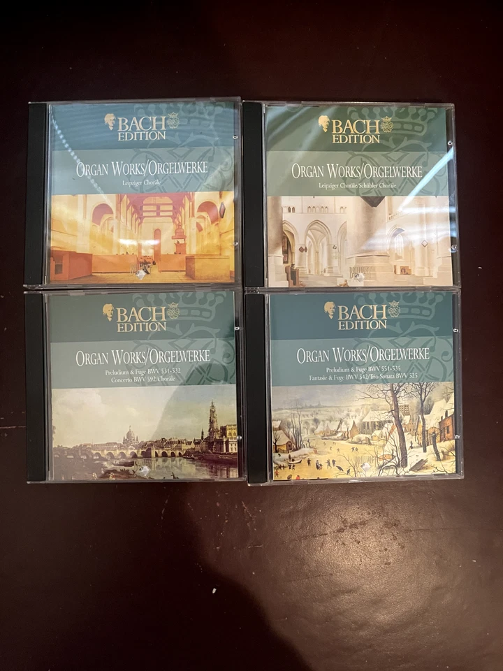 Bach Edition Organ Works Master Hans Fagius 17 CDs Brand New - Bild 2 von 4