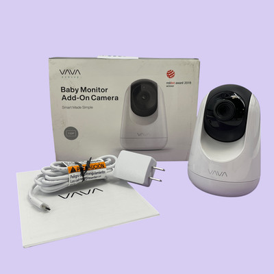 VAVA VA-IH006 720P HD Video Add-on Bluetooth Camera for Baby Monitor #UG4181 TC