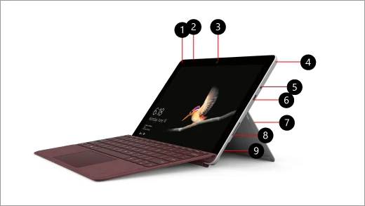 Microsoft Surface Go 1 Pentium 4415Y 8GB 128GB 2019  Stylus&K.B Grade A+ - Image 4 of 4