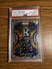 2020 Panini Prizm James Wiseman Variation-Fast Break PSA/DNA Cert PSA 10