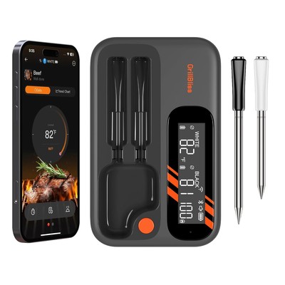 Wireless Meat Thermometer - 5G Wi-Fi and 5.4 Bluetooth Meat Thermometer Digital 