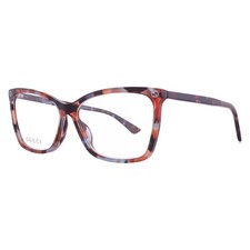 Gucci Demo Square Ladies Eyeglasses GG0025O 015 58 GG0025O 015 58