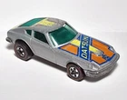 Vintage Hot Wheels Flying Colors Redline #9639 Datsun 260 Z-Whiz in Silver/Gray