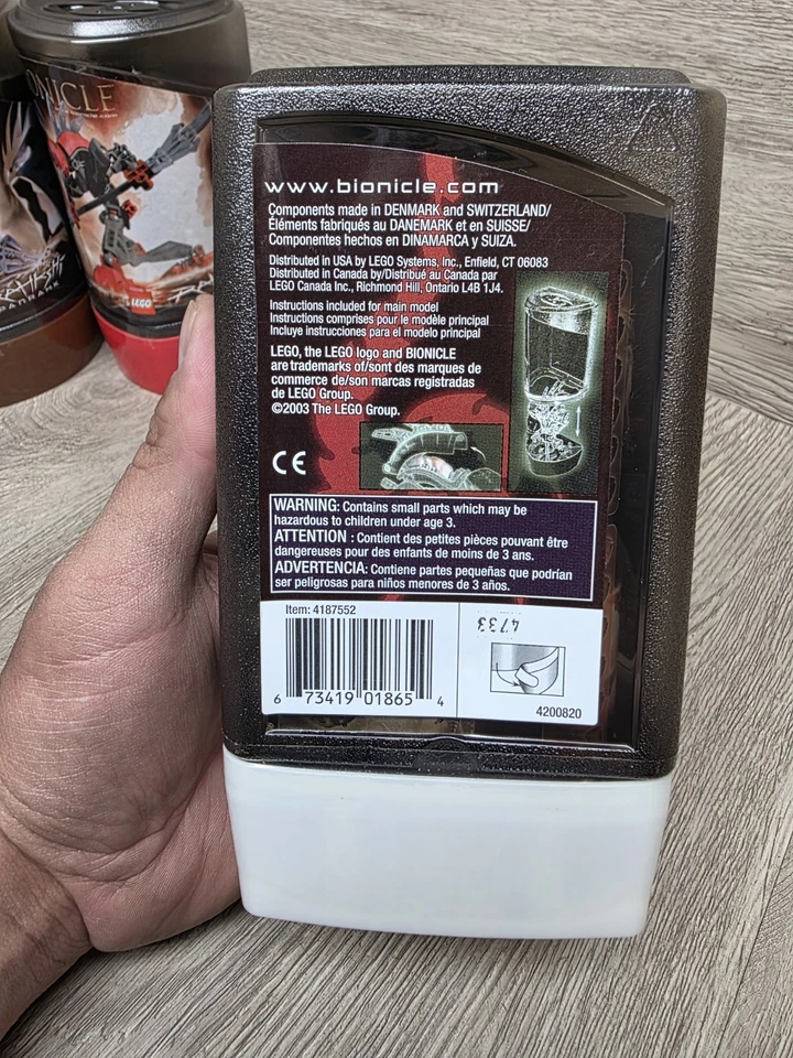 Lego Bionicle Set Of 6 Sealed Rahkshi 8587 8588 8589  Two 8591 8592 NIB READ!! - Image 4 of 4