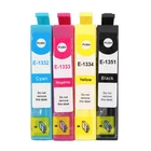 ¦4 Pcs Ink Cartridge Black Cyan Magenta Yellow Smoothly Accurate Clear Anti Fade