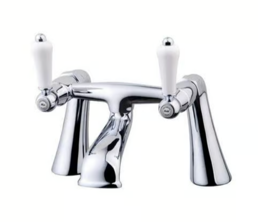 Nabis Barford Lever 2 Tap Hole Bath Filler Tap Chrome A05020 BNIB