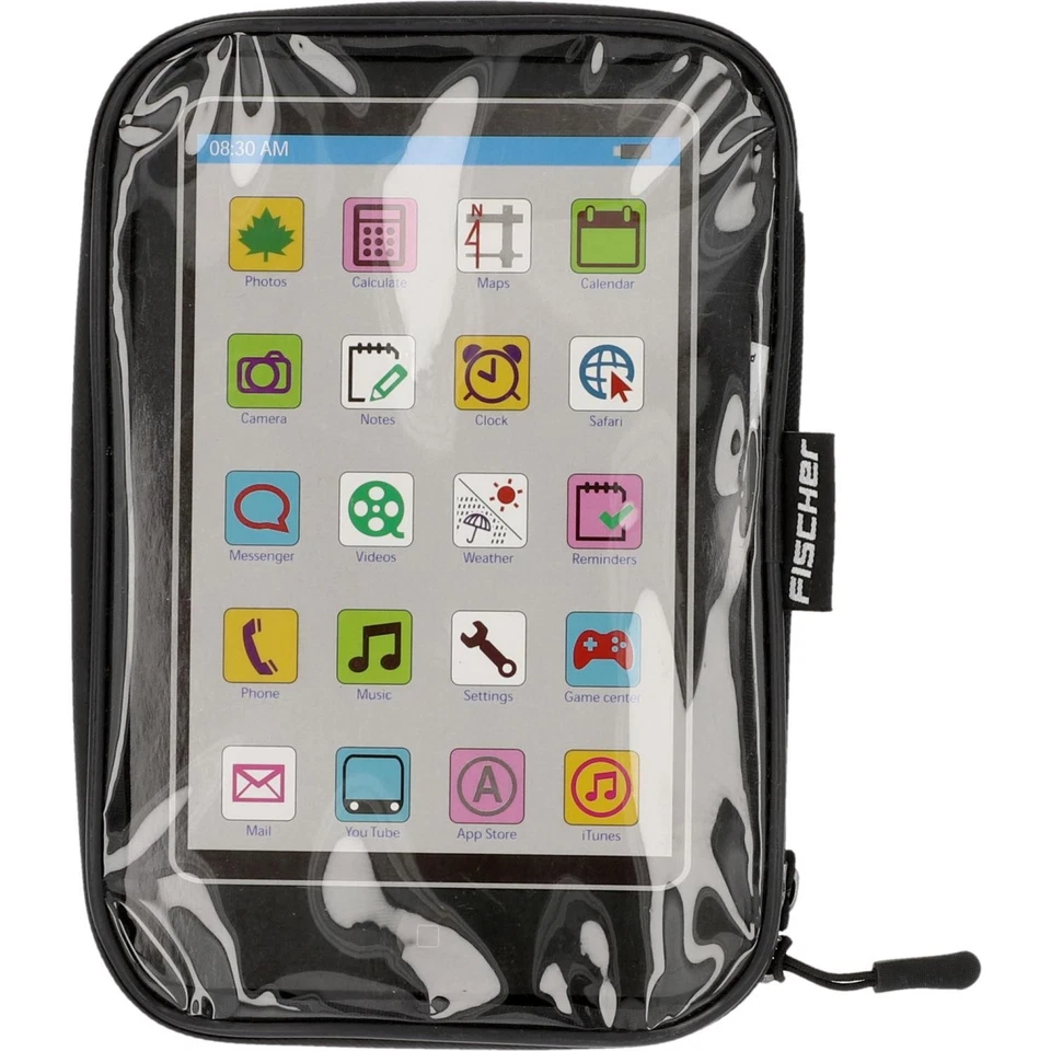 Fischer Tasche Lenker-Halterung Fahrrad-Halter Navi für Apple iPad 5 4 3 2 Gen - Bild 4 von 4