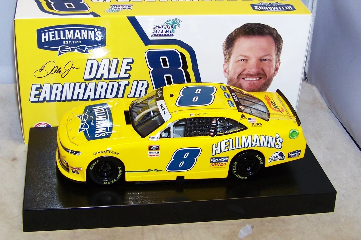 Dale Earnhardt Jr Yellow 1:24 Diecast Racing Cars for sale | eBay