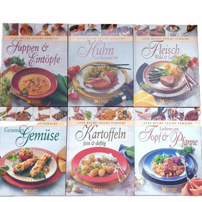 Reader's Digest Gute Küche leicht gemacht Kochbuchreihe 6 Bände
