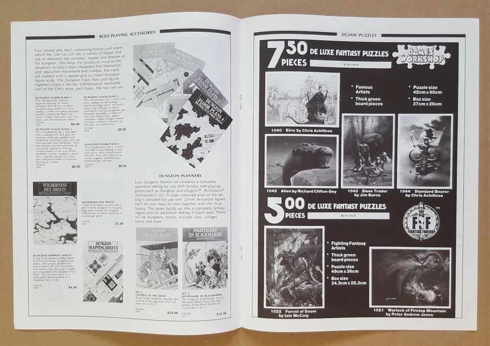 CATÁLOGO MINIATURAS GAMES WORKSHOP & CIUDADELA 1985 Foto 3 de 4