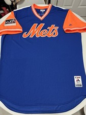 Little League Majestic Authentic New York Mets Devin Mesoraco Jersey  52 2XL