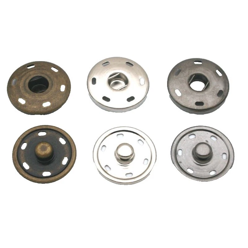 Pack Multi-Color Metal Sewing Buttons