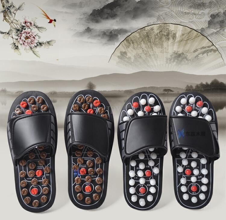 APL Pantofole Massaggianti Sandali Piedi Riflessologia Digitopressione Massaggio Piedi Fits D