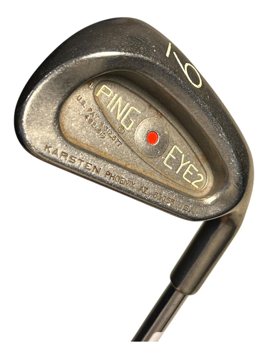 PING EYE 2 RED DOT 9 Iron/RH/PING Reg Flex Steel Shaft 36