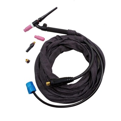 WP17-FV TIG Torch GTAW Gas Tungsten Arc Welding Torch WP17 Argon 4m 13ft Air Coo