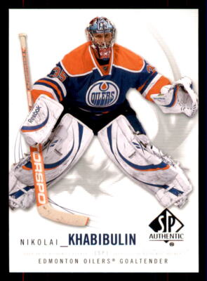 2009-10 SP Authentic #44 Nikolai Khabibulin Edmonton Oilers