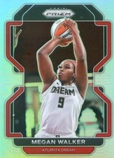 2022 Panini Prizm WNBA MEGAN WALKER #120 SILVER PRIZM DREAM