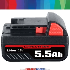 5.5Ah For Milwaukee M18 Lithium 5.5 AH Extended Capacity Battery 48-11-1860 18V