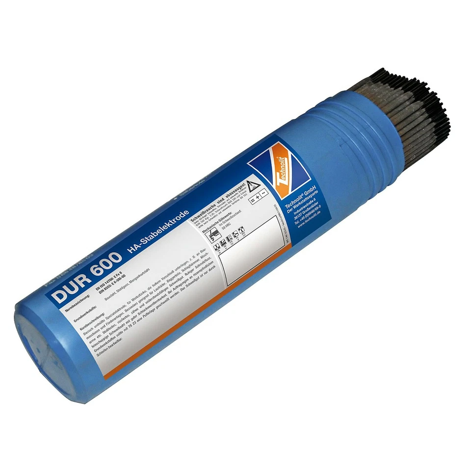 TECHNOLIT DUR 600 Hartauftragungs-Elektrode Stabelektrode div. Größe VPE 1kg