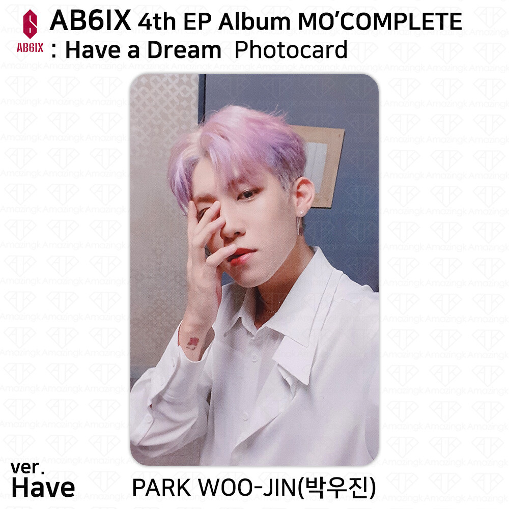 AB6IX 4th Mini Album EP Mo' Complete : Have a Dream Photocard